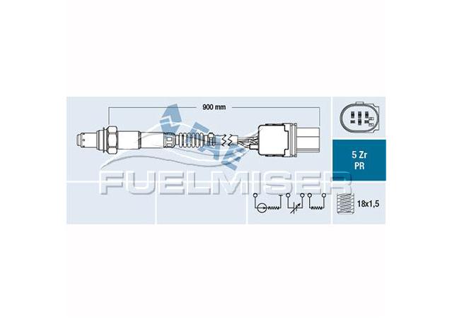 Fuelmiser Oxygen Lambda Sensor COS5318