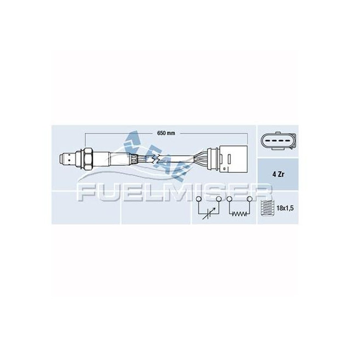 Fuelmiser Oxygen Lambda Sensor COS5336