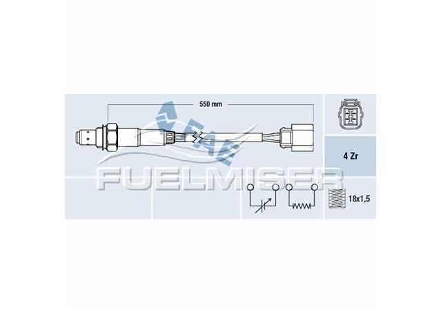 Fuelmiser Oxygen Lambda Sensor COS5361