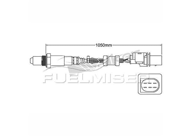 Fuelmiser Oxygen Lambda Sensor COS5393