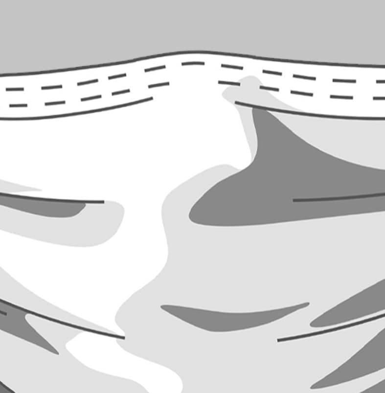 STEDI  TYPEX 85 Inch Mask Sticker STICKERMASK8