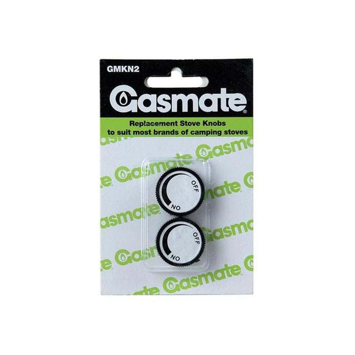 Gasmate Replacement Stove Knobs 2pk GMKN-2