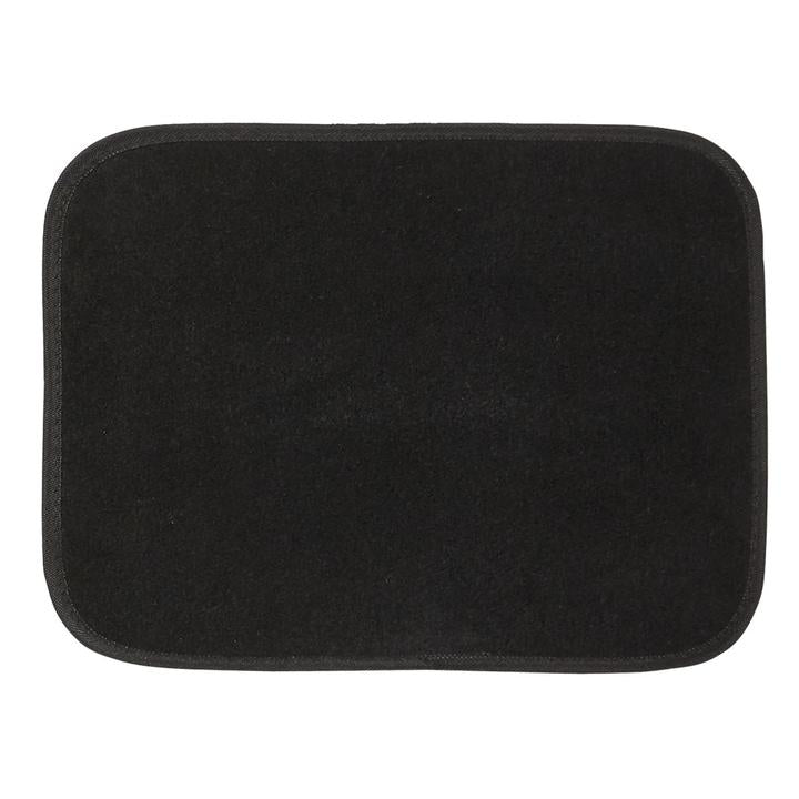 Gearup Carpet Mat Rear Set Black 2 Piece GUCM2PCRBCPTBLK