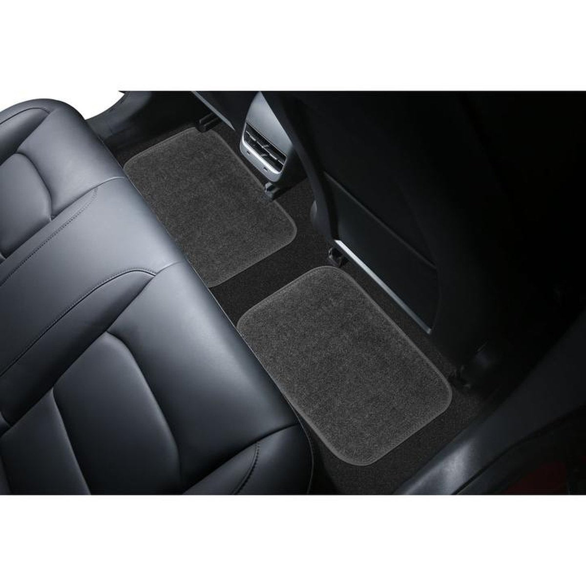 Gearup Carpet Mat Rear Set Grey 2 Piece GUCM2PCRBCPTGRY
