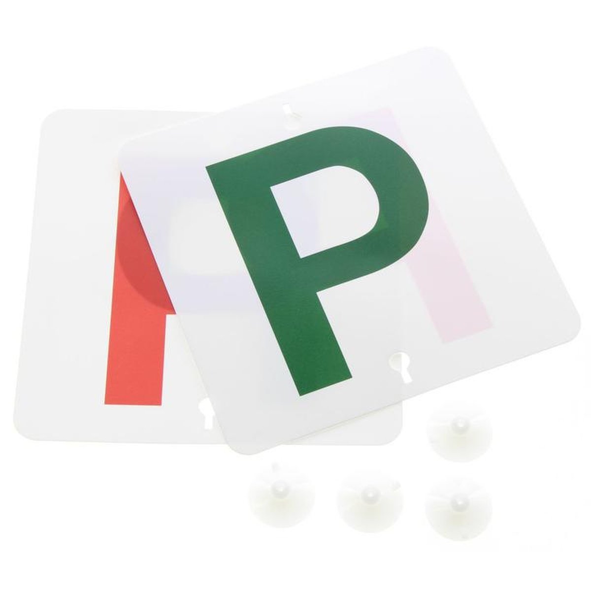 Gearup Red/Green Probationary Plate Set - Reversable GURPPQLD