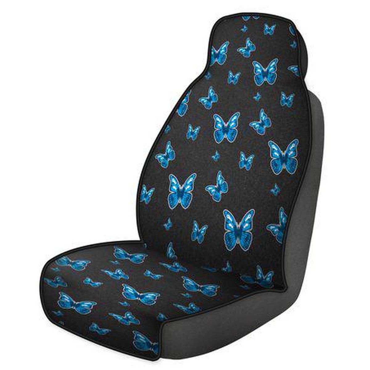 Gearup Seat Protector Single Butterfly Blue GUSPBF