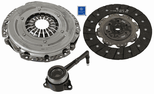 Sachs Clutch Kit Xtend w/ Concentric Slave Cylinder 3000 990 350