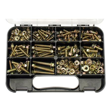 GJ Works Flange Bolts & Nuts Grab Kit 179pc GKA179