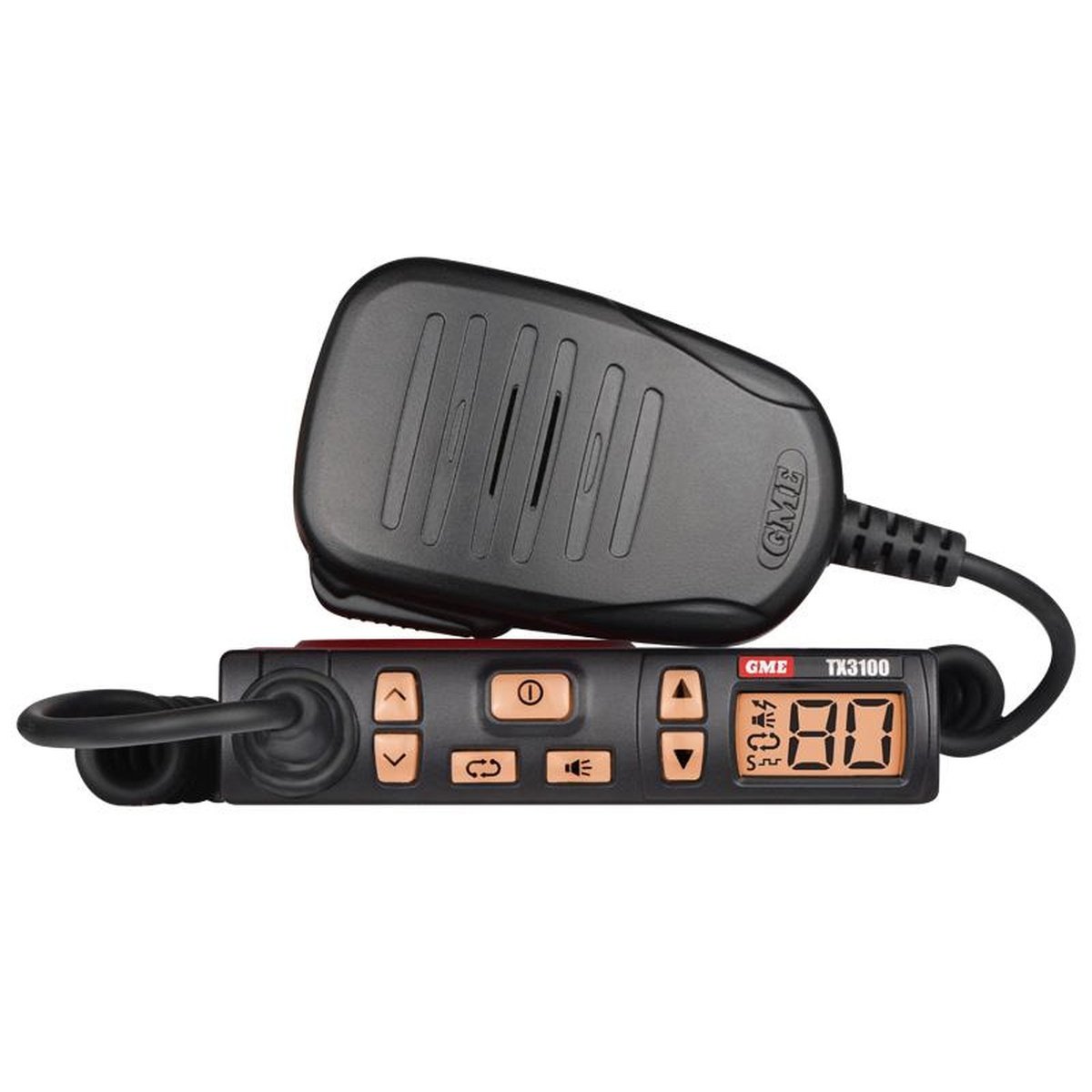 GME Super Compact Two Way UHF CB Radio 5W 80CH TX3100DP