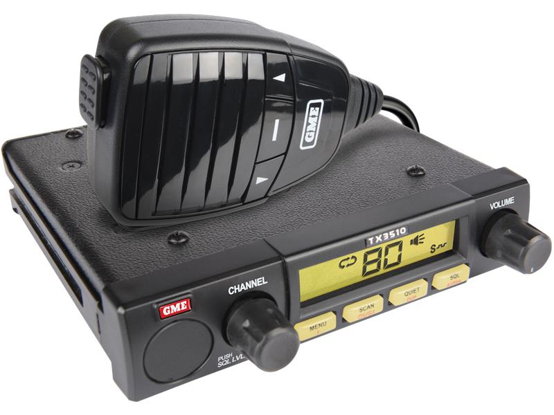GME DSP Compact UHF CB Radio 5W 80CH w/ ScanSuite TX3510S