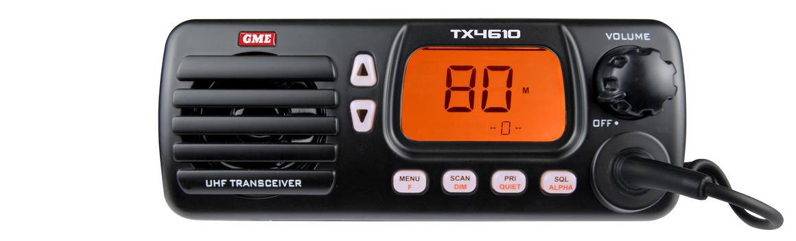 GME 5W IP67 UHF CB Radio/Microphone TX4610