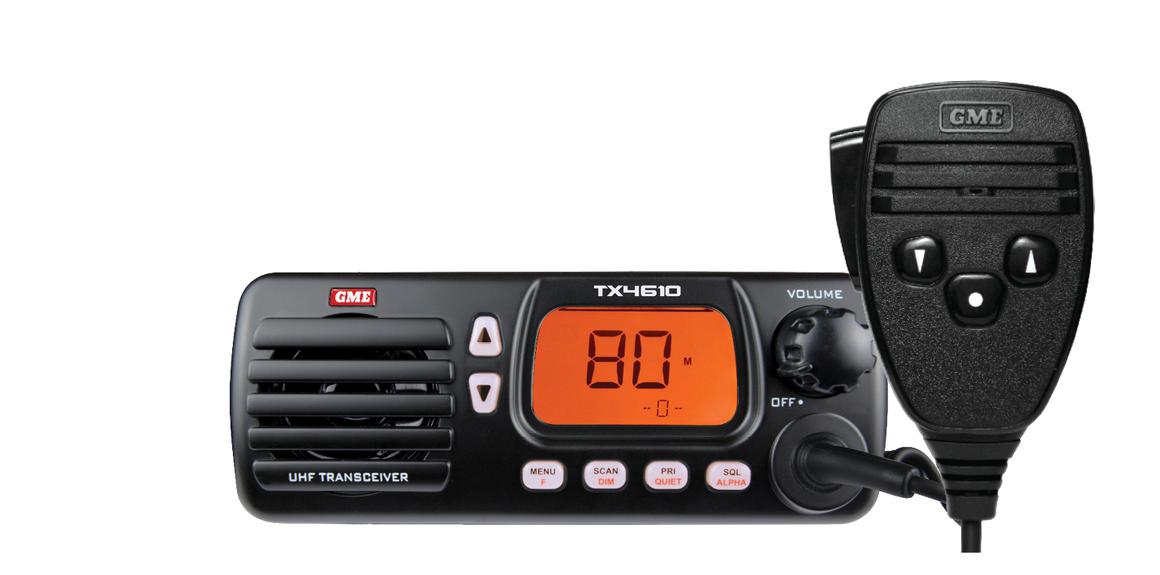 GME 5W IP67 UHF CB Radio/Microphone TX4610