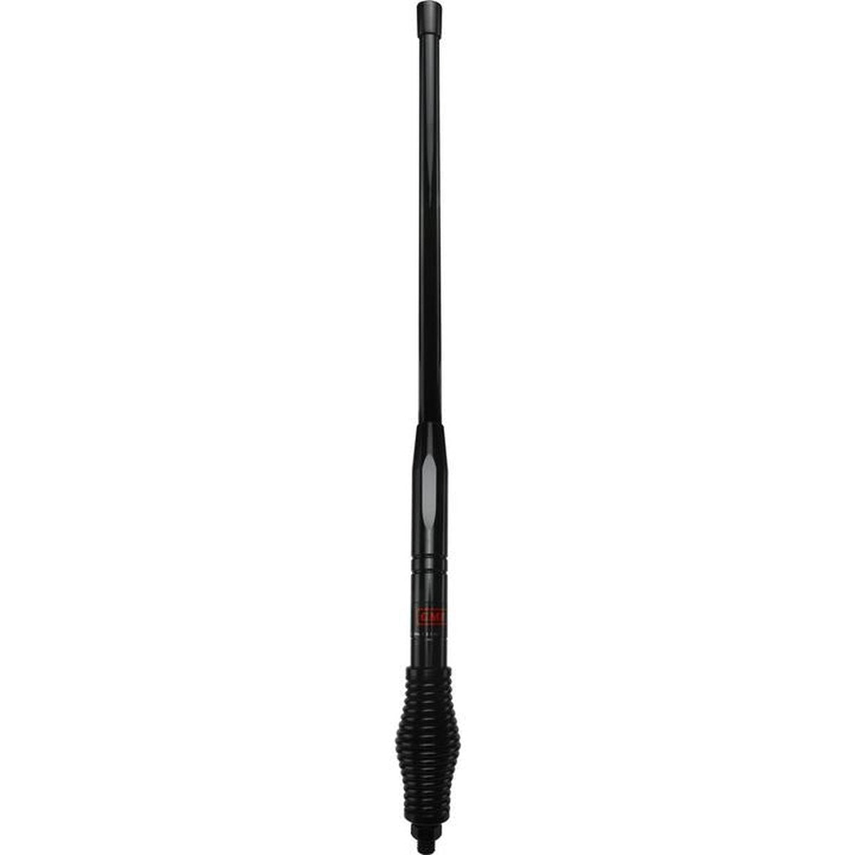GME UHF CB Spring Base Medium Duty Fibreglass Radome Antenna 2.1dB 595mm Black AE4704B