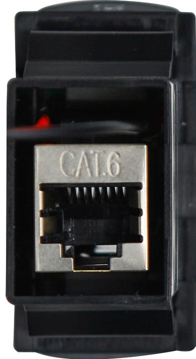 GME Universal Pass-Through Adapter RJ45 XRS Connect Red XRS-RJ45R6