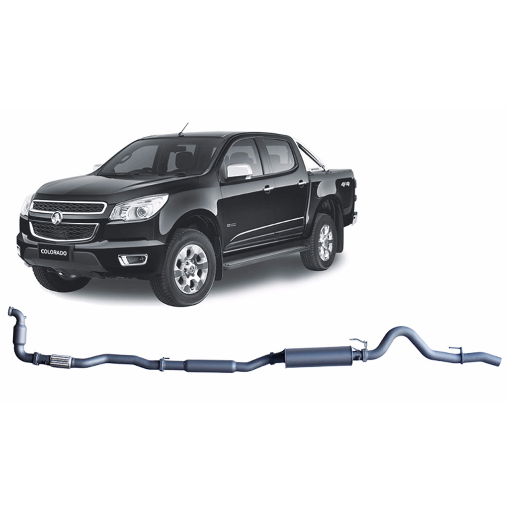 Redback Extreme Duty Exhaust 3in Turbo Back (With Cat & Large Muffler) HCX11100-CM