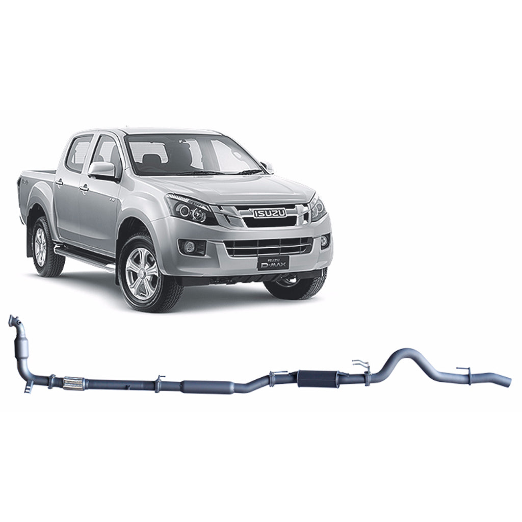 Redback Extreme Duty Exhaust 3in Turbo Back (With Cat & Resonator)&nbsp; IDX11800-CR