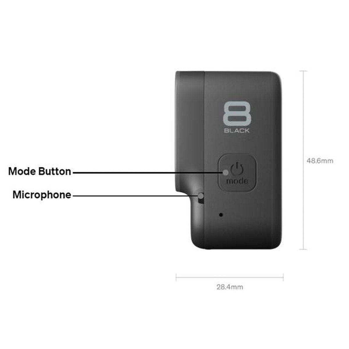 GoPro Hero8 Black 4K 12MP Waterproof Action Camera W/Stabilization CHDHX-801-RW