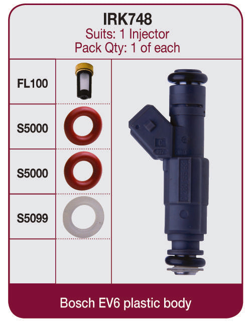 GOSS Injector Repair Kit IRK748