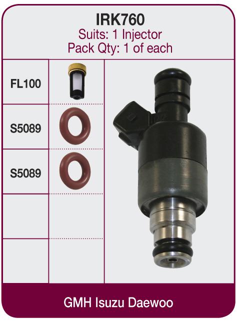 GOSS Injector Repair Kit IRK760