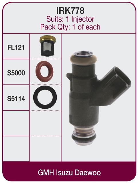GOSS Injector Repair Kit IRK778
