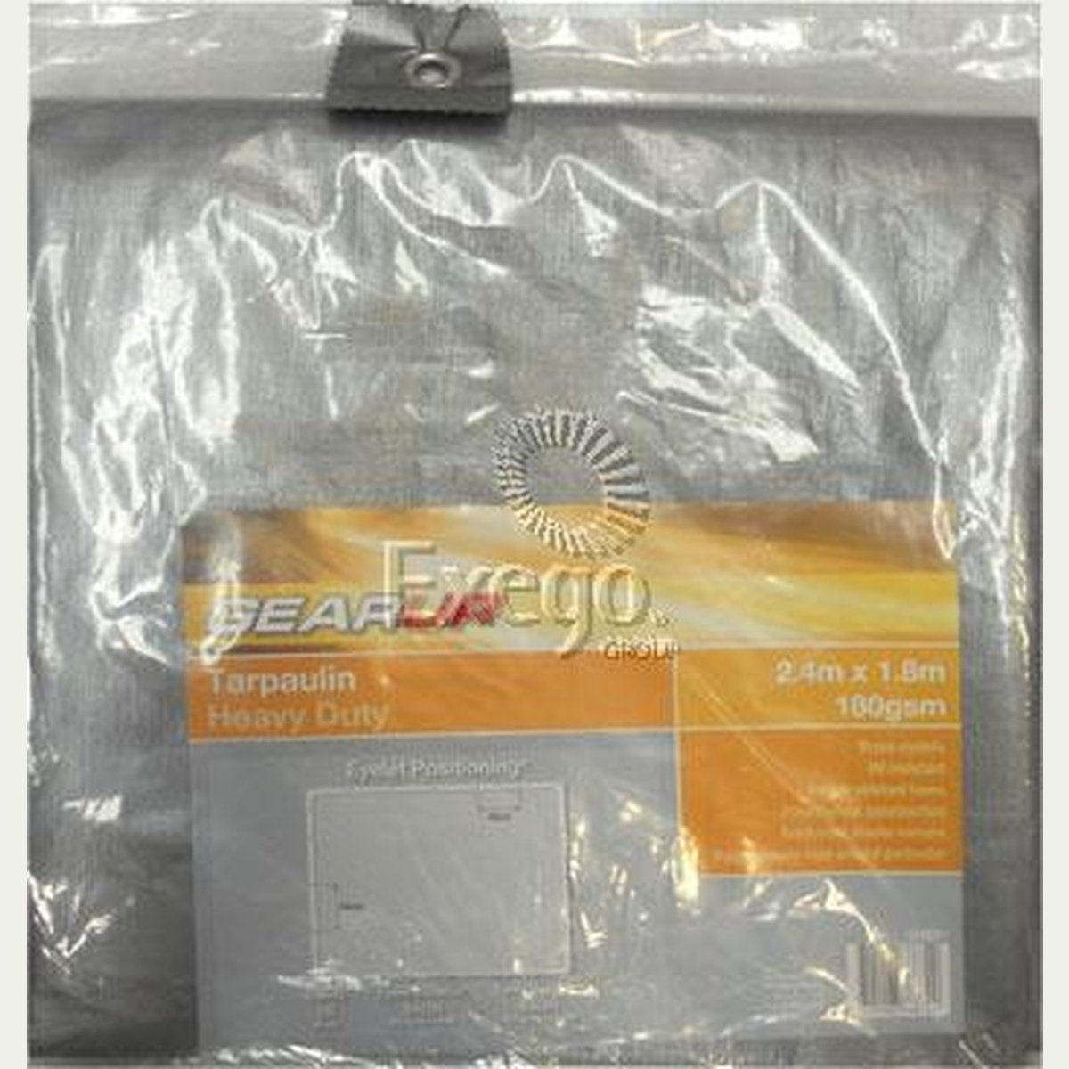 Gearup Heavy Duty Tarpaulin Reinforced 2.4m x 1.8m