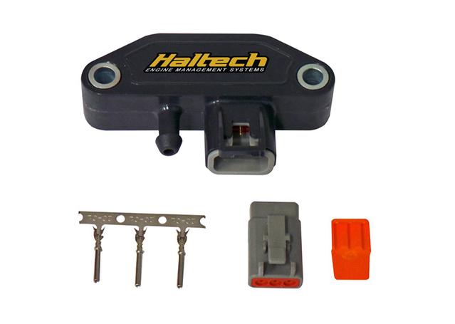 Haltech HT-010134 3 Bar Motorsport MAP Sensor (includes HT-031001 - Male Deutsch DTM-3 Connector)