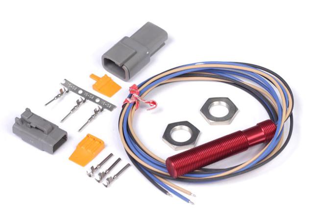 Haltech HT-010610 "Red" Single Channel Hall Effect Sensor M12x1.0 (Wheel Speed, Crank/Cam)