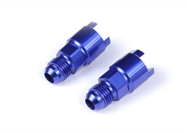 Haltech HT-011030 Flex Fuel Fittings 3/8 "GM Spring Lock" to -6AN Male - Suits Flex Fuel Sensor