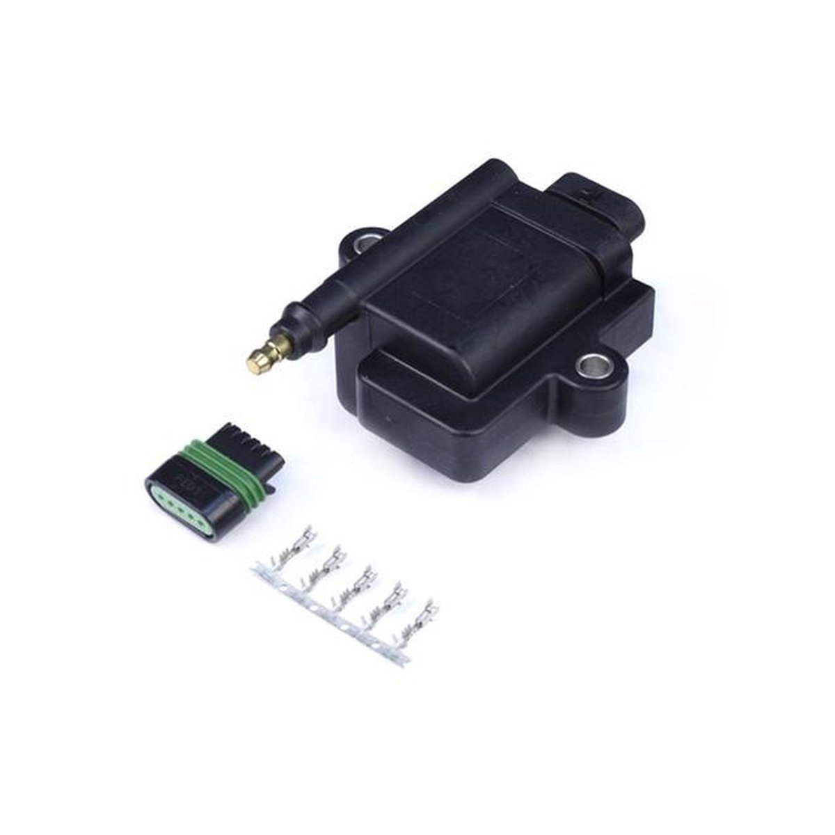 Haltech HT-020114 High Output IGN-1A Inductive Coil with built-in Ignitor - inc Plug & Pins