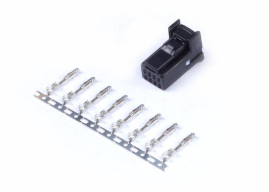 Haltech Plug and Pins Only 8 Pin TYCO Black HT-030003