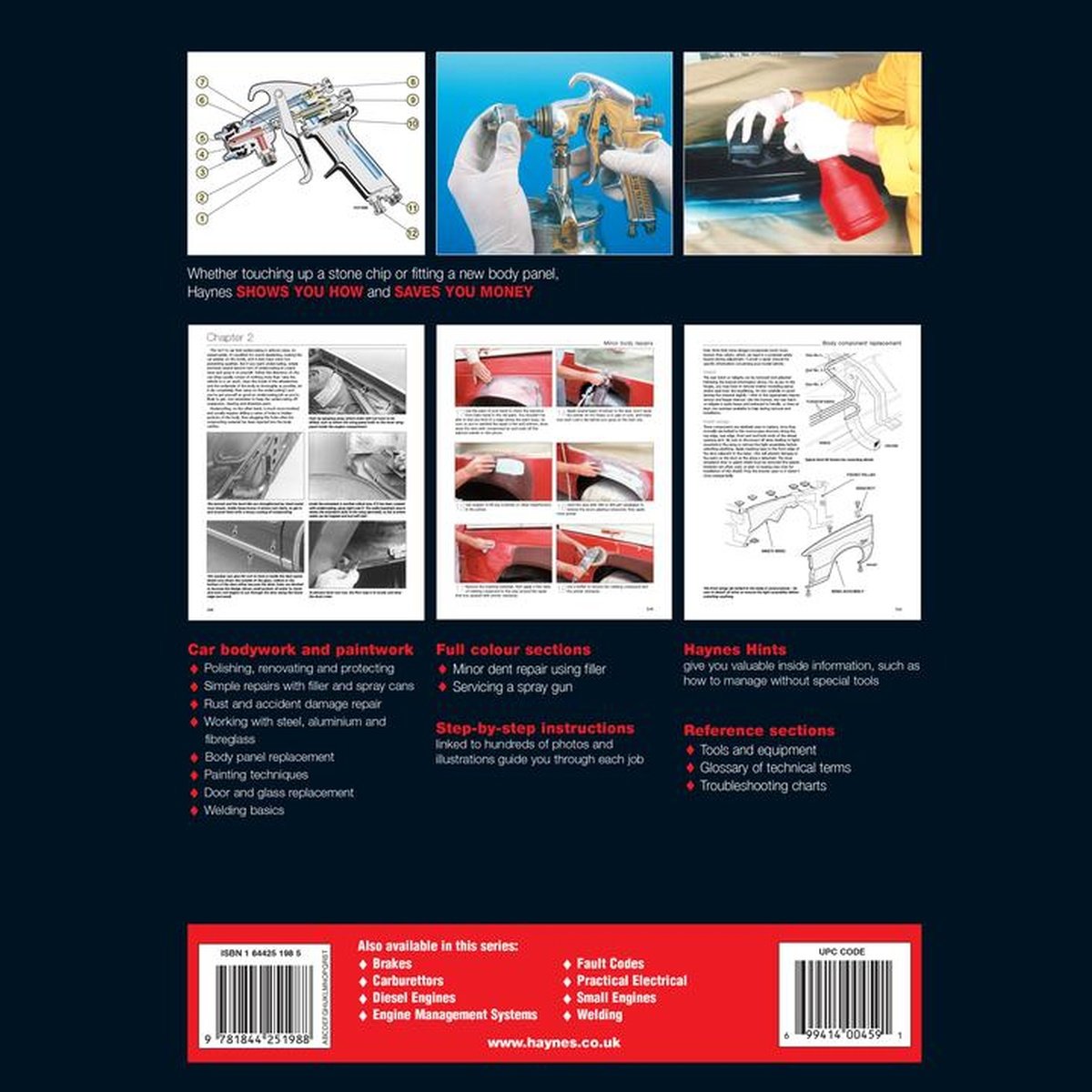 Haynes Bodywork Repair Manual 4198