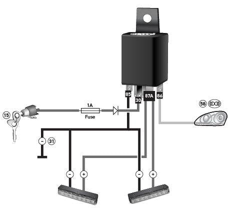 HELLA Safety Daylights Controller Dual Function 9.5630.03