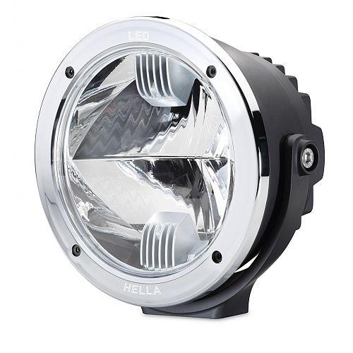HELLA Luminator Compact LED Driving Light Chrome Rim 1394LED
