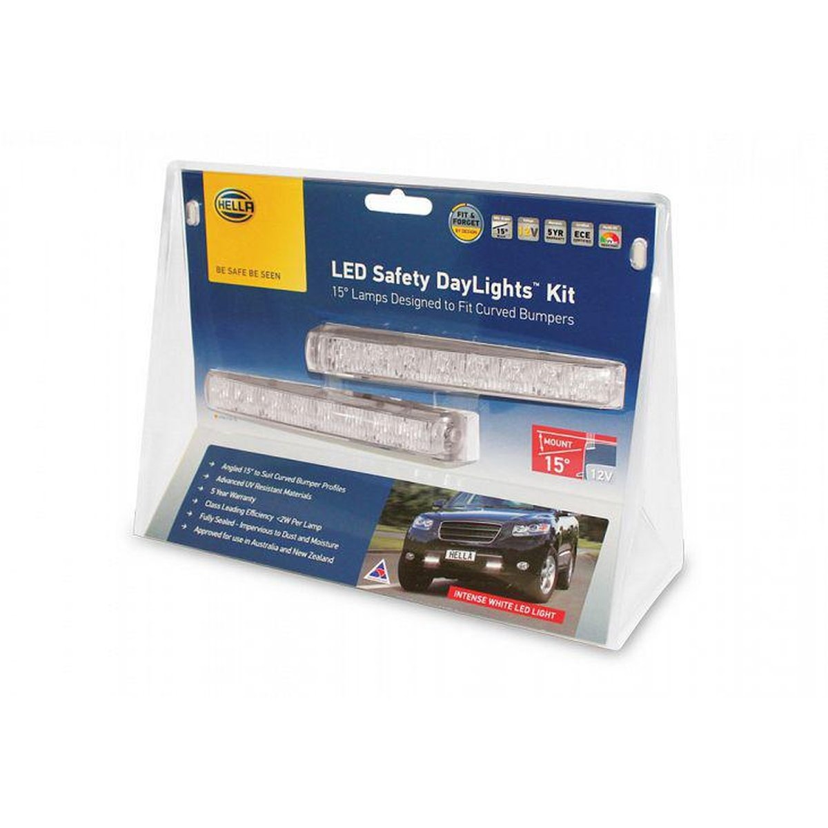 HELLA LED Safety Daylights Kit 15 Degree 12v 5630BL