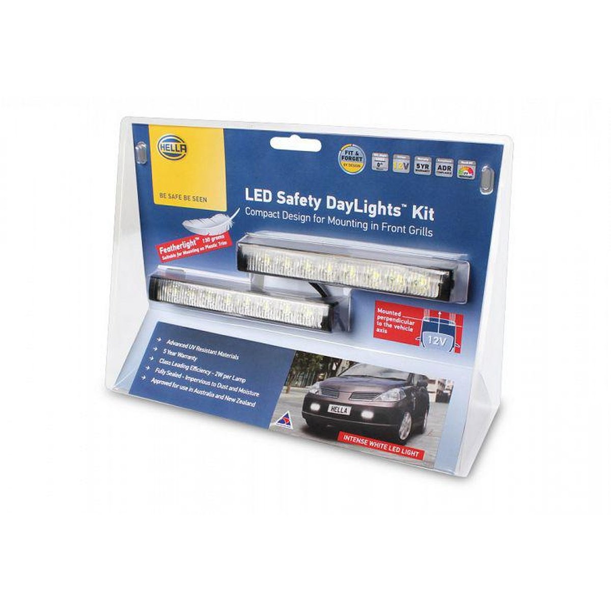 HELLA LED Safety Daylights Kit Easy Fit 24v 5636-24V