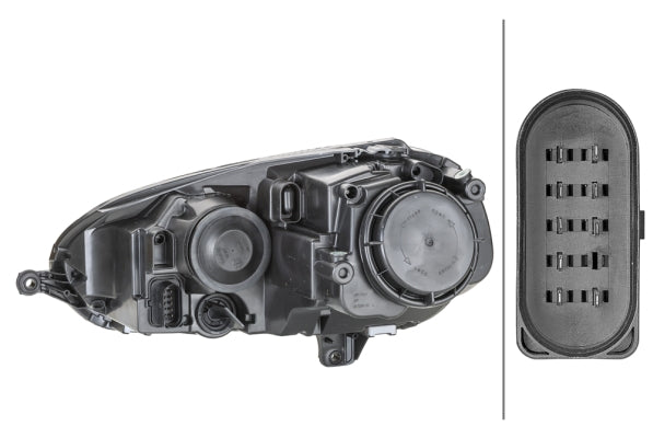 HELLA Headlight Drivers Side 1LG 247 007-601