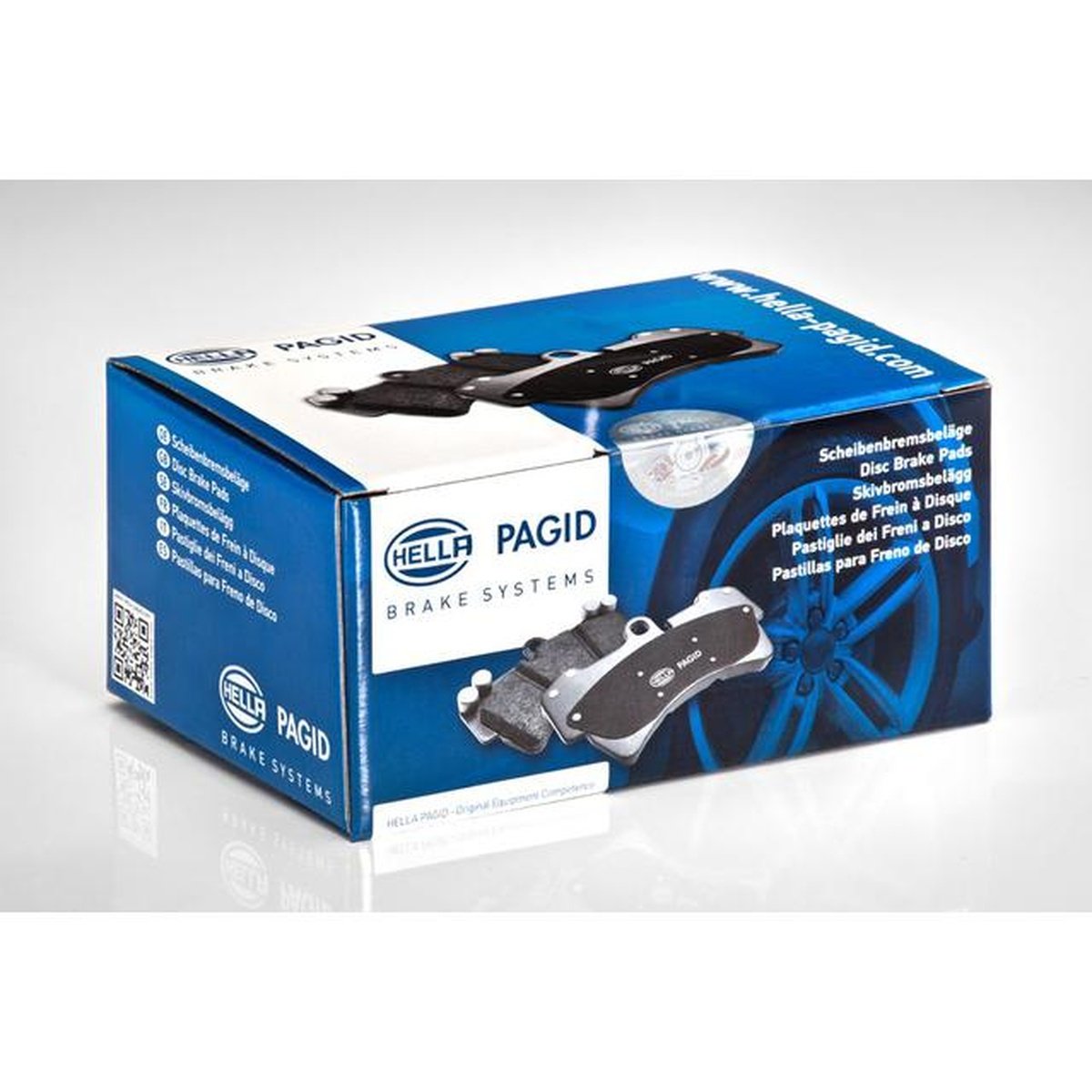 HELLA Pagid Brake Pad Set Rear T1489A