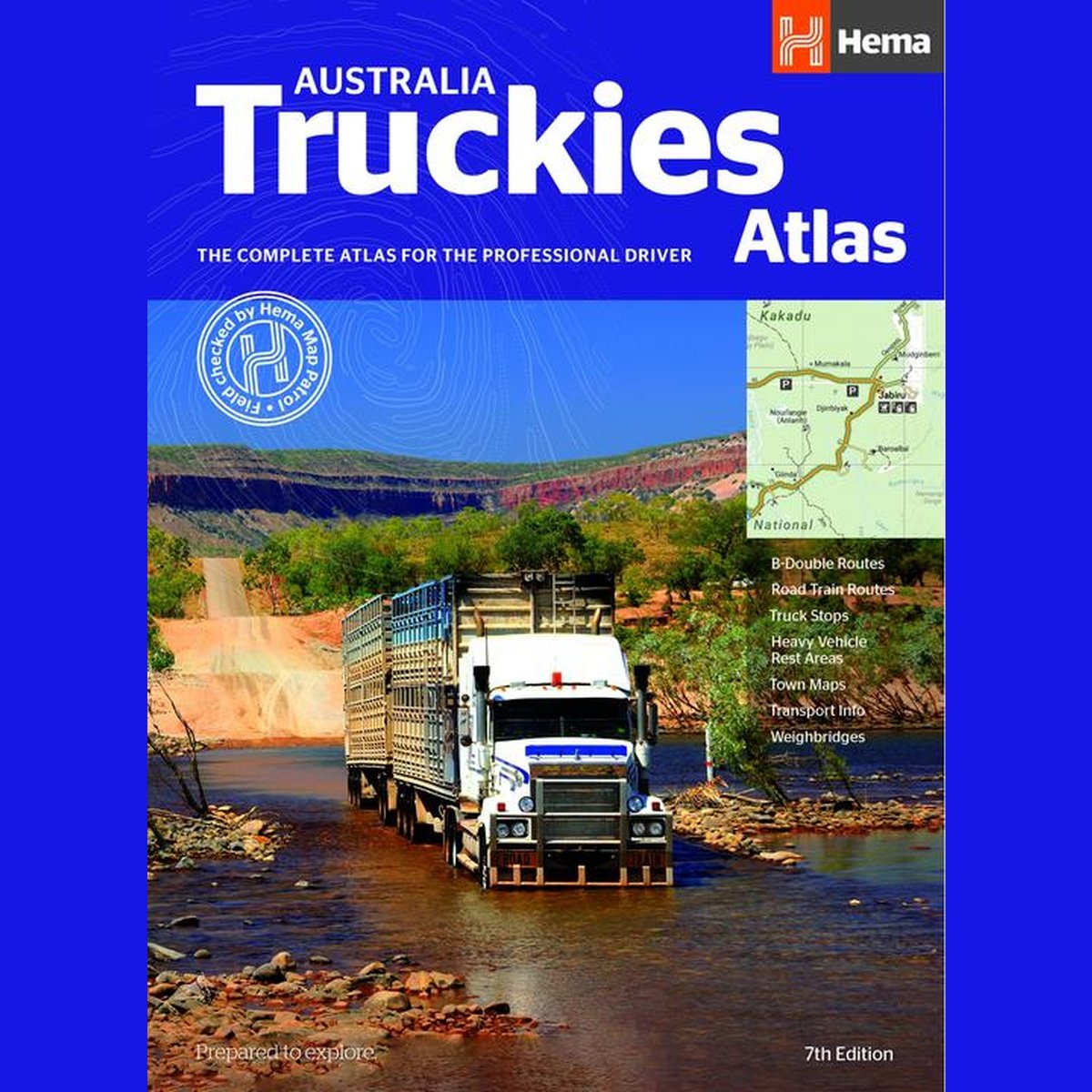 HEMA Australian Truckies Atlas Book