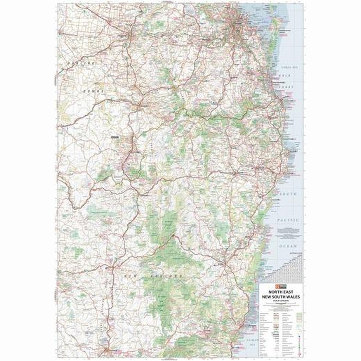 HEMA North East New South Wales Map