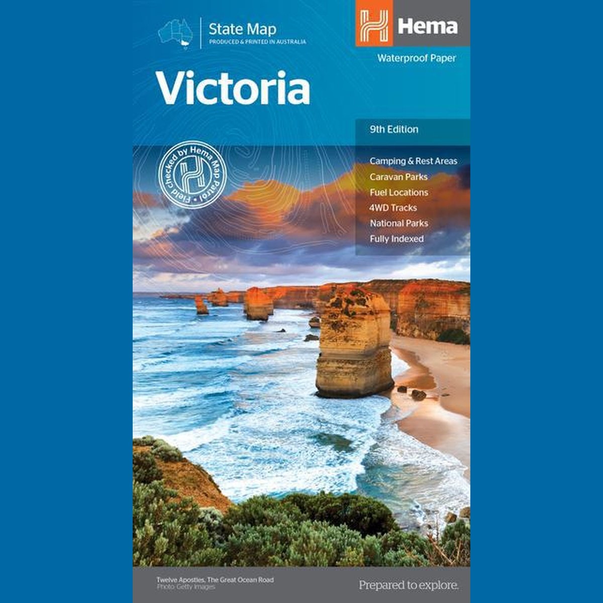 HEMA Victoria State Map