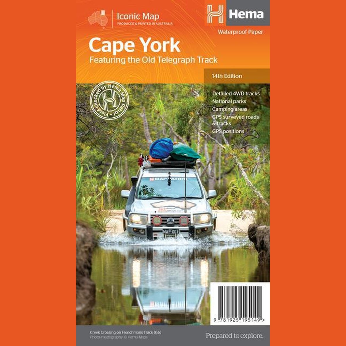 HEMA Cape York Map