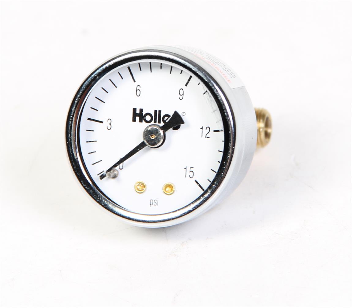 Holley Press Gauge-Mech HL26-500