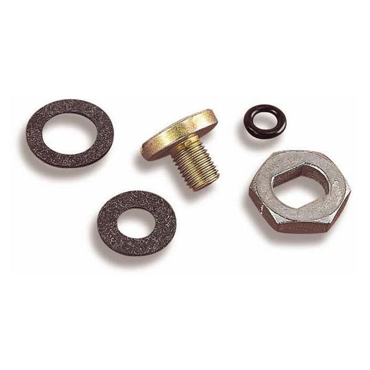 Holley Brass Adjustable Needle & Seat Hardware Kit Gold 34-7