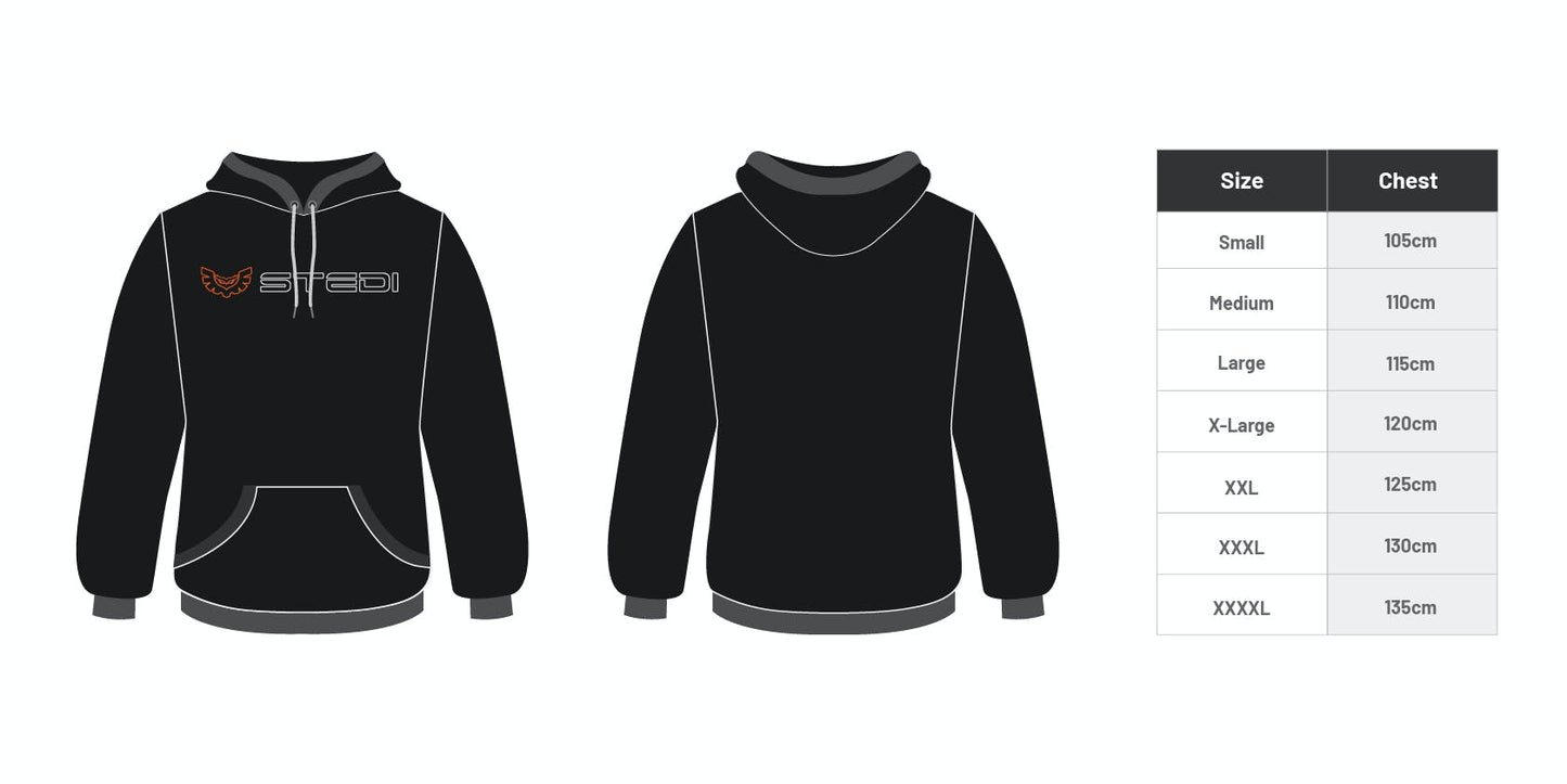 STEDI Hoodie GREY XL MERCHHOODGREYXL
