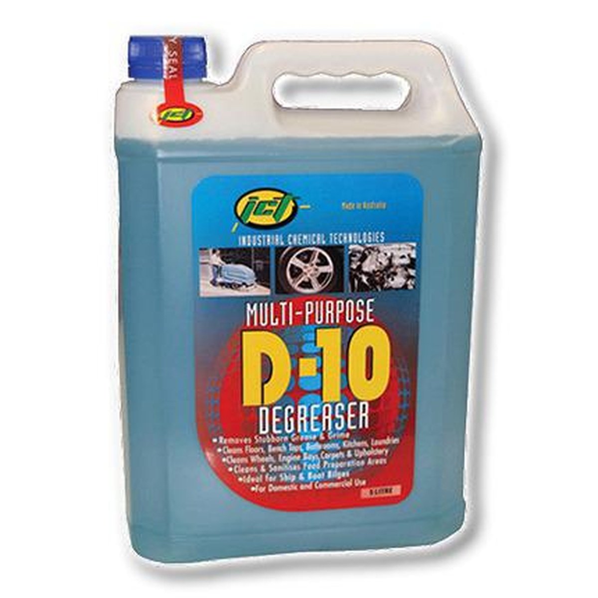 ICT D10 Water Based Degreaser Anti-Corrosion 5L D10-5