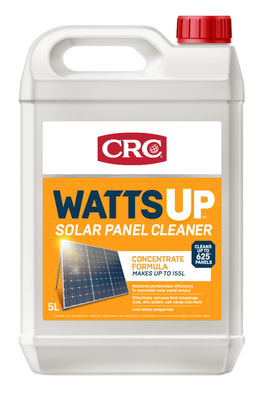 CRC Wattsup Solar Panel Cleaner 5L 1753427