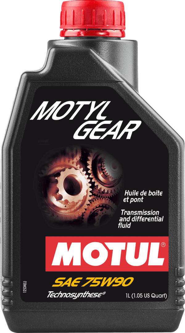 Motul 75W90 Transmission Oil Motylgear Technosynthese 1L MOMG75W90001