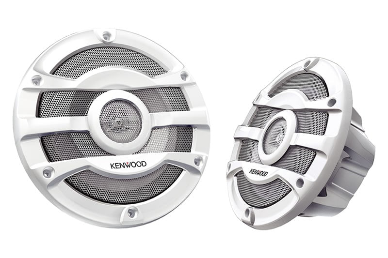 Kenwood 8 Inch Marine Spks- Wht KFC-2053MRW