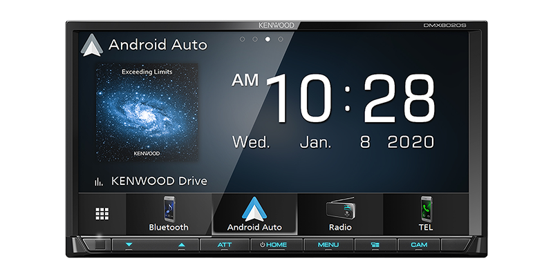 Kenwood 2Din 7In Av Andr-Ios Bt Aa/Cp DMX8020S