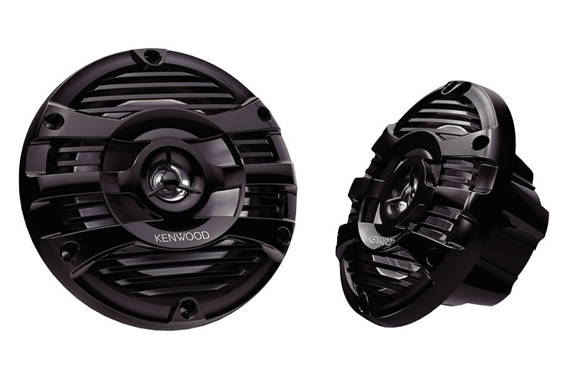 Kenwood 6.5 Inch Marine Spks- Blk KFC-1653MRB